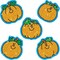 75 Pumpkin Glitter Stickers (Orange) 11.8 x 2.5 x 0.04 inches